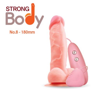 [리얼딜도] 스트롱바디 Strong Body No.8 - Finger Vibe & Revolution 180mm | ZINI