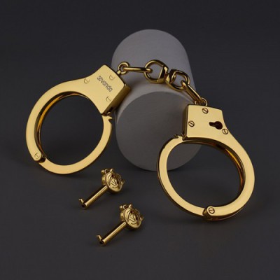 골드 프리티 서브 수갑 - Pretty-sub Handcuffs | SEVANDA